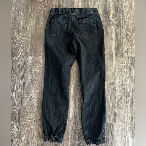 Rewash Mens black wash jogger pants size S - Picture 5 of 7